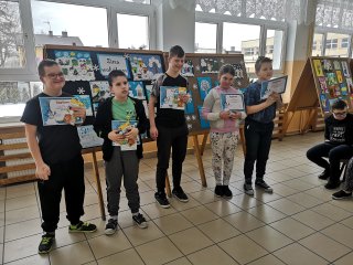 „Zima wokół nas” – konkurs plastyczny