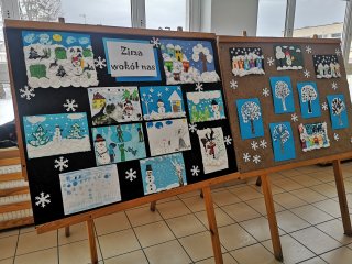 „Zima wokół nas” – konkurs plastyczny
