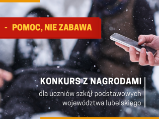 „112 – pomoc, nie zabawa” – konkurs dla uczniów szkół podstawowych