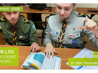 Zamień 1,5% na harcerskie sprawności