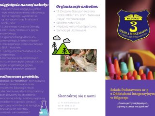 Zapisy do oddziału przedszkolnego, klasy pierwszej i zespołu edukacyjno- terapeutycznego