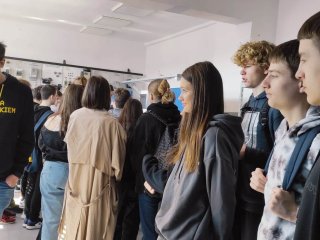 Ósmoklasiści na Dniach Otwartych w RCEZ