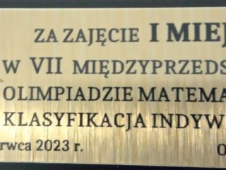 Nasze Przedszkolaki na podium w Olimpiadzie Matematycznej
