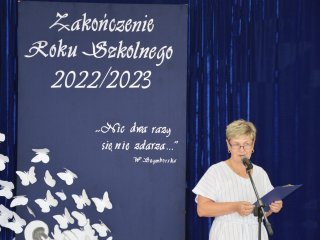 Uroczystość zakończenia roku szkolnego 2022/2023