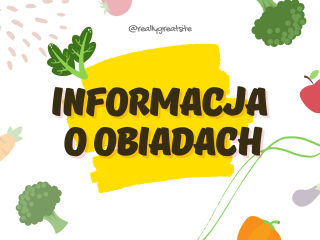 Informacja o obiadach