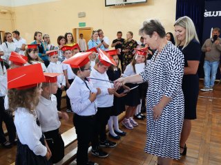 Ślubowanie uczniów klas pierwszych 