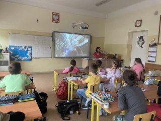 Lekcja w ramach projektu "Każdy inny- wszyscy równi"