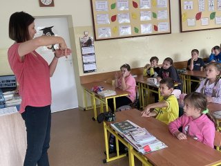 Lekcja w ramach projektu "Każdy inny- wszyscy równi"