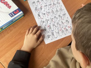 Lekcja w ramach projektu "Każdy inny- wszyscy równi"