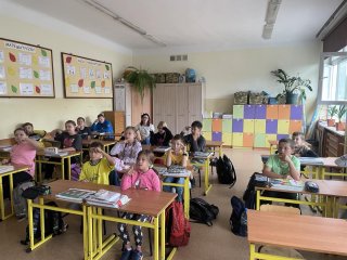 Lekcja w ramach projektu "Każdy inny- wszyscy równi"