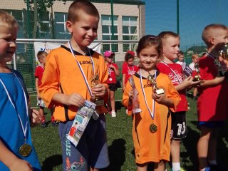 Zawody sportowe w oddziale przedszkolnym