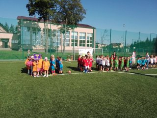 Zawody sportowe w oddziale przedszkolnym
