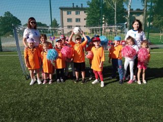 Zawody sportowe w oddziale przedszkolnym