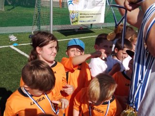 Zawody sportowe w oddziale przedszkolnym