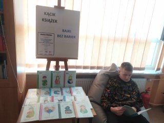 Kącik książek „Bajki bez barier”