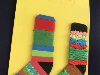 Rozstrzygnięcie szkolnego konkursu plastycznego "KOLOROWE SKARPETKI NIE DO PARY"