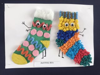 Rozstrzygnięcie szkolnego konkursu plastycznego "KOLOROWE SKARPETKI NIE DO PARY"