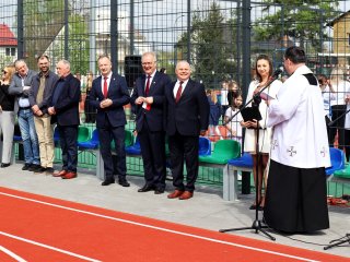 Uroczyste otwarcie boiska 