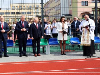 Uroczyste otwarcie boiska 