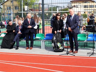 Uroczyste otwarcie boiska 