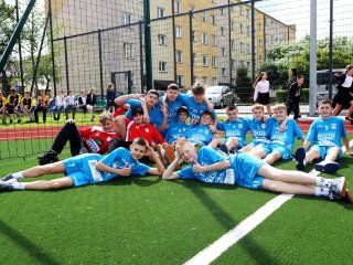 Uroczyste otwarcie boiska 