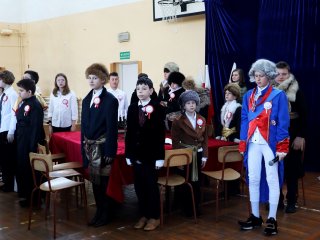 "Święta miłości kochanej Ojczyzny"- akademia z okazji Konstytucji Trzeciego Maja 