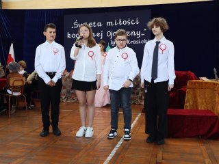 "Święta miłości kochanej Ojczyzny"- akademia z okazji Konstytucji Trzeciego Maja 