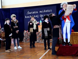 "Święta miłości kochanej Ojczyzny"- akademia z okazji Konstytucji Trzeciego Maja 