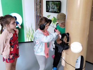 Wycieczka przedszkolaków i klasy 1c 