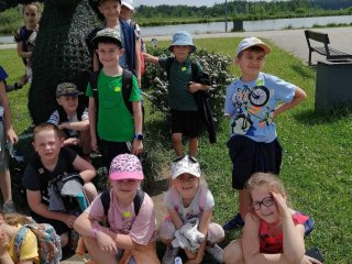 Wycieczka przedszkolaków i klasy 1c 