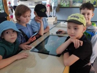 Wycieczka przedszkolaków i klasy 1c 