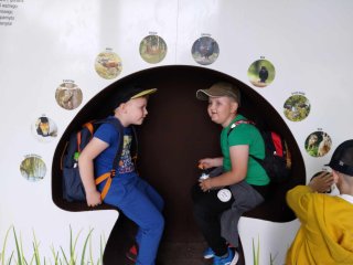 Wycieczka przedszkolaków i klasy 1c 