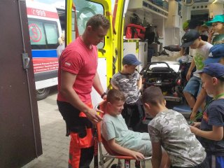 Wizyta w Rejonowej Stacji Pogotowia Ratunkowego w Biłgoraju