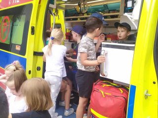 Wizyta w Rejonowej Stacji Pogotowia Ratunkowego w Biłgoraju