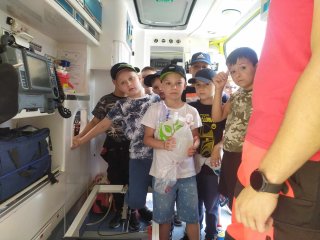 Wizyta w Rejonowej Stacji Pogotowia Ratunkowego w Biłgoraju