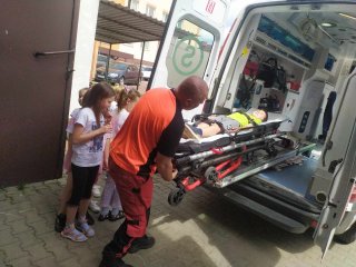 Wizyta w Rejonowej Stacji Pogotowia Ratunkowego w Biłgoraju