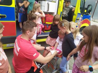 Wizyta w Rejonowej Stacji Pogotowia Ratunkowego w Biłgoraju