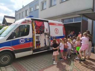Wizyta w Rejonowej Stacji Pogotowia Ratunkowego w Biłgoraju