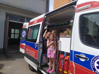 Wizyta w Rejonowej Stacji Pogotowia Ratunkowego w Biłgoraju