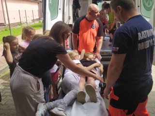 Wizyta w Rejonowej Stacji Pogotowia Ratunkowego w Biłgoraju