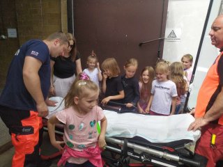 Wizyta w Rejonowej Stacji Pogotowia Ratunkowego w Biłgoraju