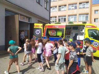 Wizyta w Rejonowej Stacji Pogotowia Ratunkowego w Biłgoraju