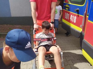 Wizyta w Rejonowej Stacji Pogotowia Ratunkowego w Biłgoraju