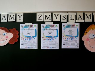 Projekt "GRAMY ZMYSŁAMI"