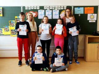 Projekt "GRAMY ZMYSŁAMI"