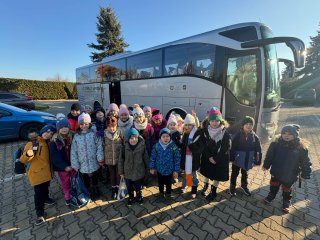 Wycieczka klas pierwszych do Pracowni Świętego Mikołaja