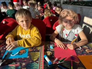 Wycieczka klas pierwszych do Pracowni Świętego Mikołaja