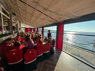 Wycieczka klas pierwszych do Pracowni Świętego Mikołaja