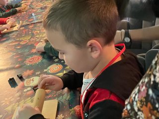 Wycieczka klas pierwszych do Pracowni Świętego Mikołaja