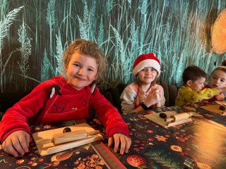 Wycieczka klas pierwszych do Pracowni Świętego Mikołaja